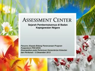 assessment center