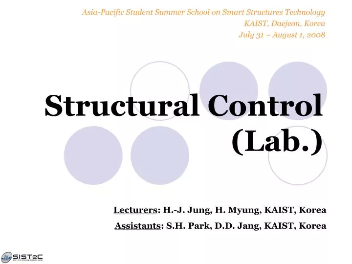 structural control lab