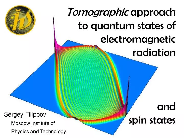 tomographic approach to quantum states of electromagnetic radiation and spin states