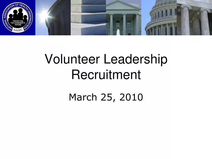 volunteer leadership recruitment