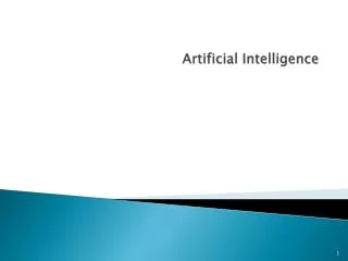 Artificial Intelligence