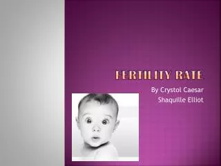 fertility rate