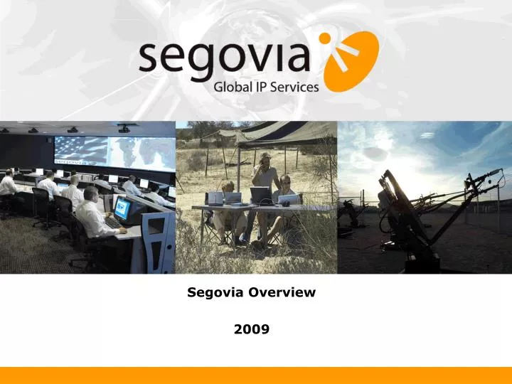 segovia overview 2009