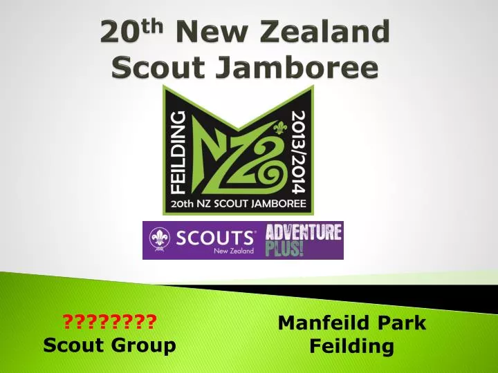 20 th new zealand scout jamboree