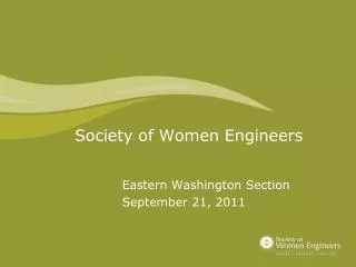 Society of Women Engineers