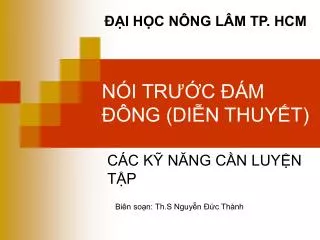 n i tr c m ng di n thuy t