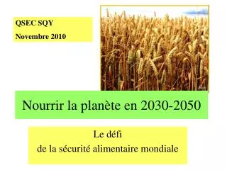 nourrir la plan te en 2030 2050