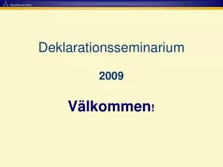deklarationsseminarium