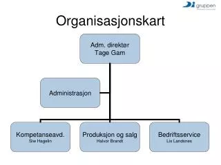 organisasjonskart
