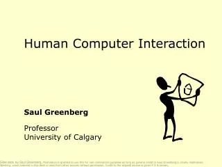 Human Computer Interaction