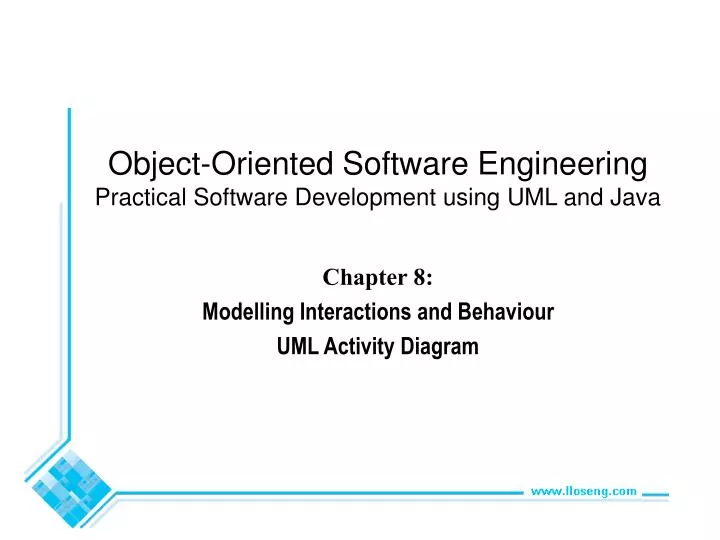 chapter 8 modelling interactions and behaviour uml activity diagram