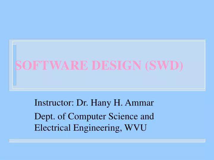 software design swd