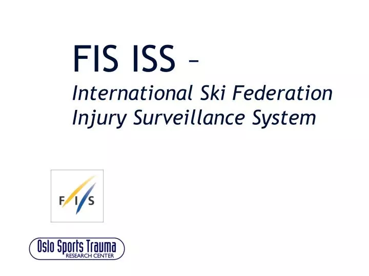 fis iss international ski federation injury surveillance system