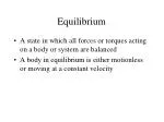 Equilibrium - slide 1