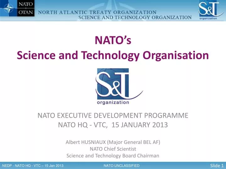 nato s science and technology organisation