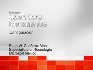 configuraci n