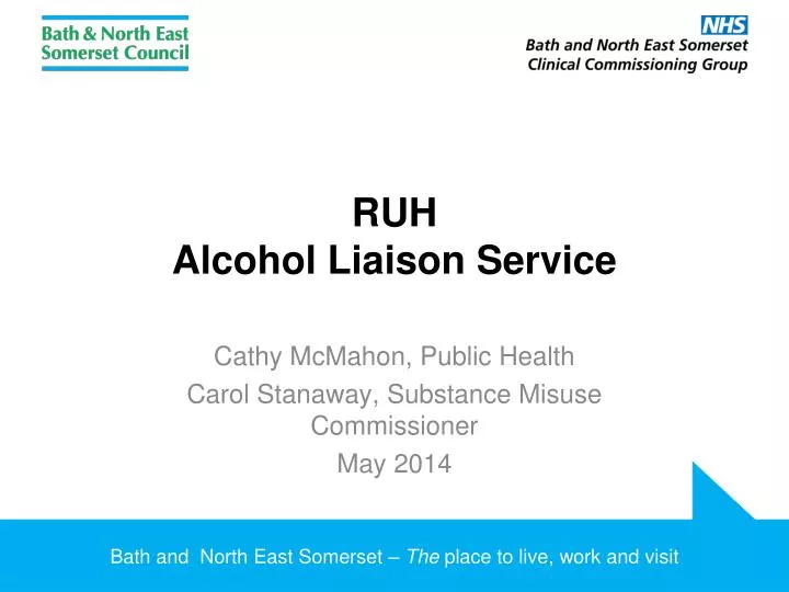 ruh alcohol liaison service