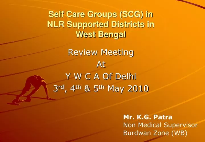 self care groups scg in nlr supported districts in west bengal