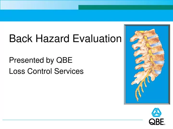 back hazard evaluation
