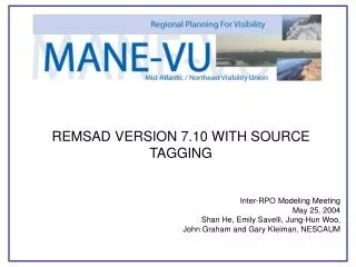 REMSAD VERSION 7.10 WITH SOURCE TAGGING