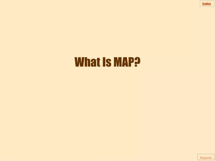 what is map