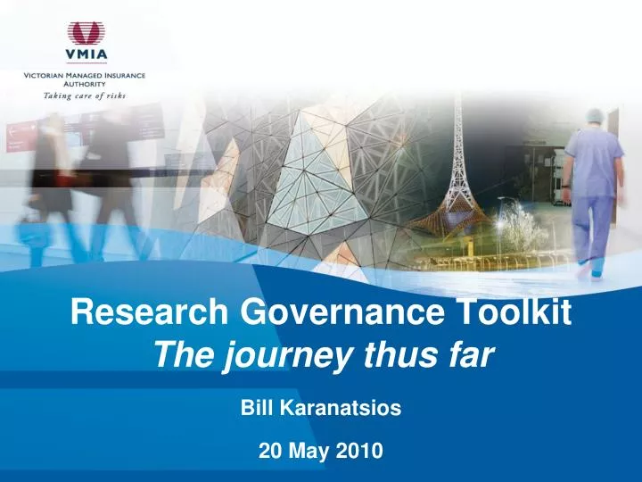 research governance toolkit the journey thus far