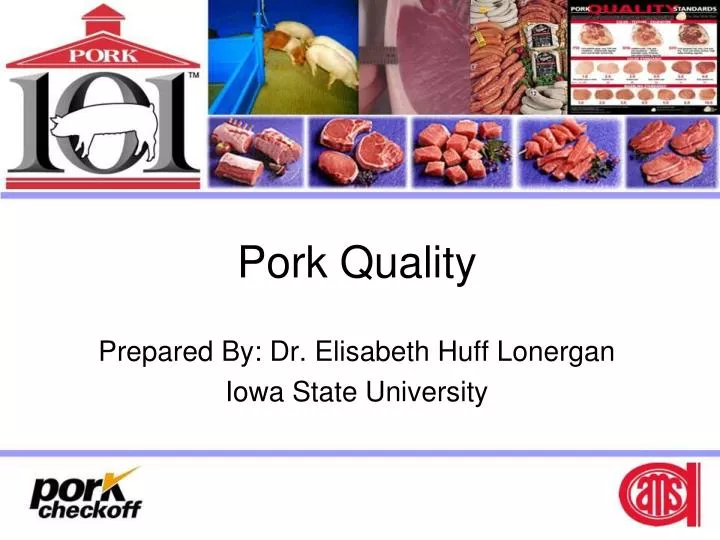 pork quality