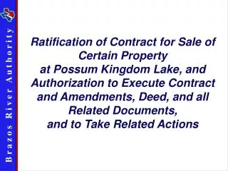 11b Contract Ratification