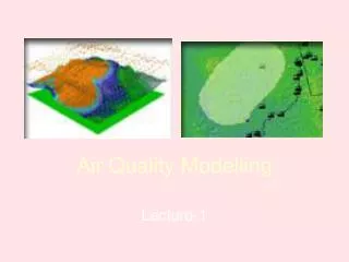 Air Quality Modelling