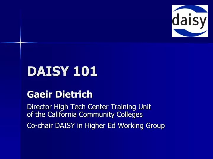 daisy 101