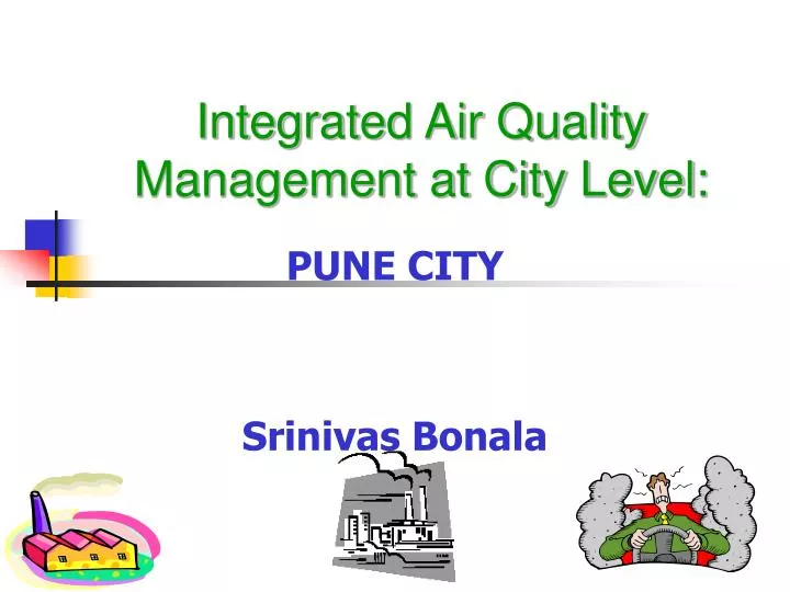 integrated air quality management at city level