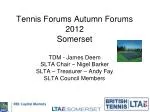 Aim of this Evening - slide 1