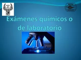 ex menes qu micos o de laboratorio