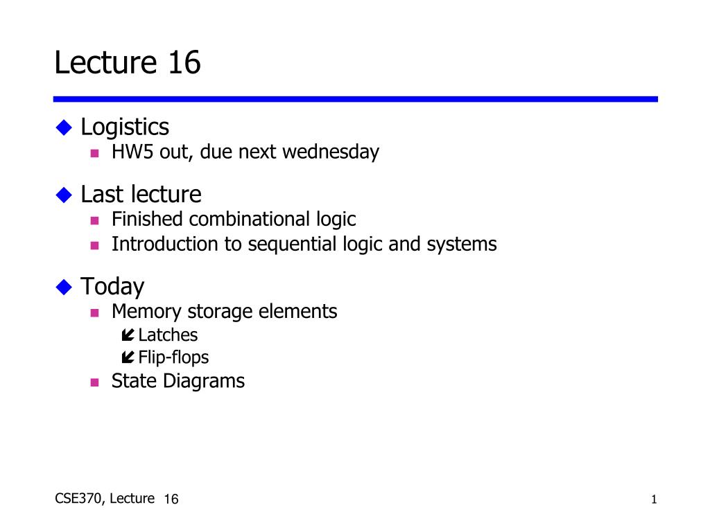PPT - Introduction to Sequential Logic & Memory Storage Elements: Door ...