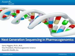Next Generation Sequencing in Pharmacogenomics