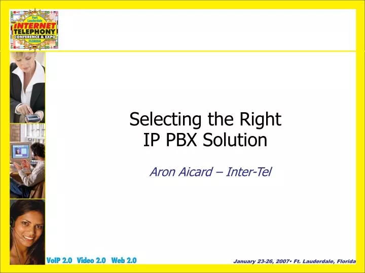 selecting the right ip pbx solution