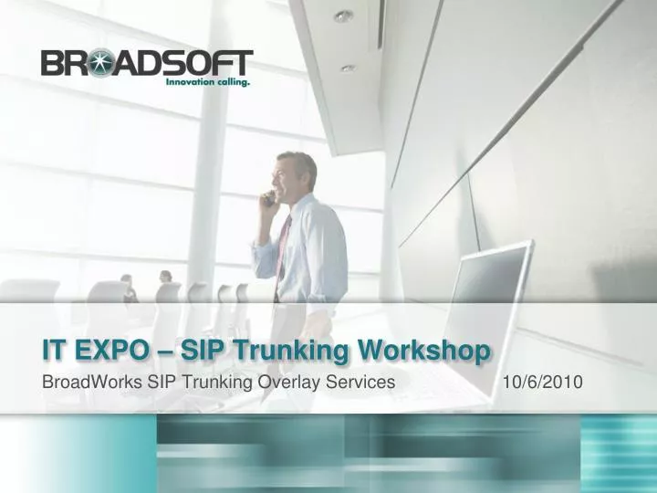 it expo sip trunking workshop