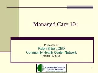 managed care 101