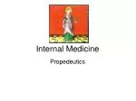 Internal Medicine - slide 1