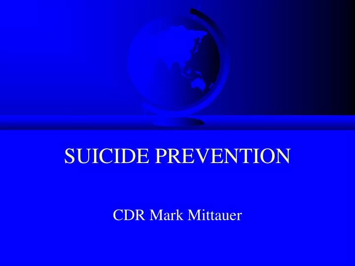 suicide prevention