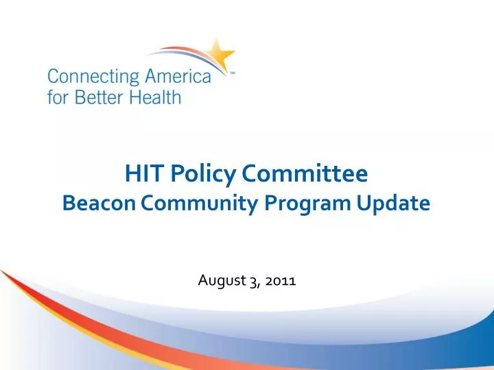 hit policy committee beacon community program update