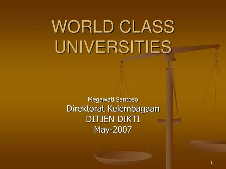 world class universities