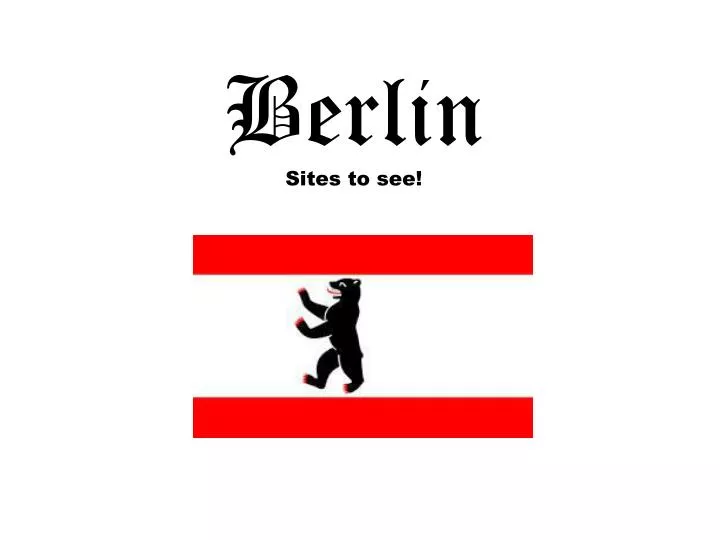 berlin sites to see