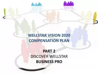 WELLSTAR VISION 2020 COMPENSATION PLAN PART 2 DISCOVER WELLSTAR BUSINESS PRO