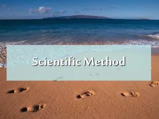 scientific method