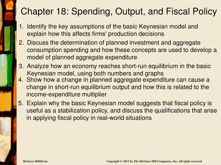 chapter 18 spending output and fiscal policy