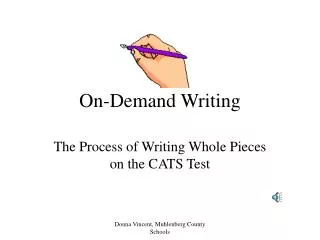 on demand writing