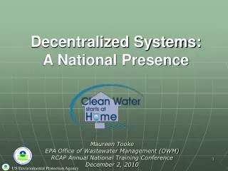 Decentralized Systems: A National Presence
