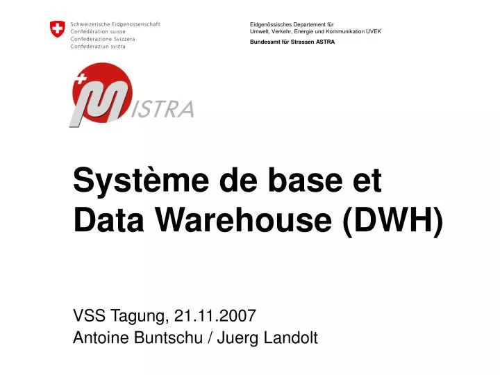 syst me de base et data warehouse dwh