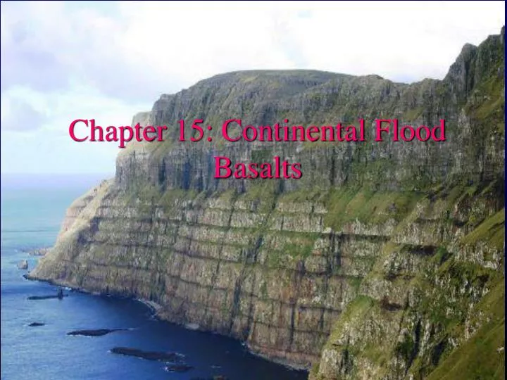 chapter 15 continental flood basalts